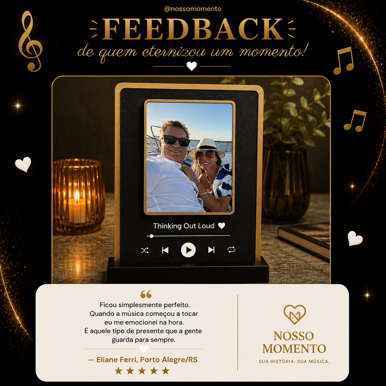 Feedback Eliane Ferri — Nosso Momento