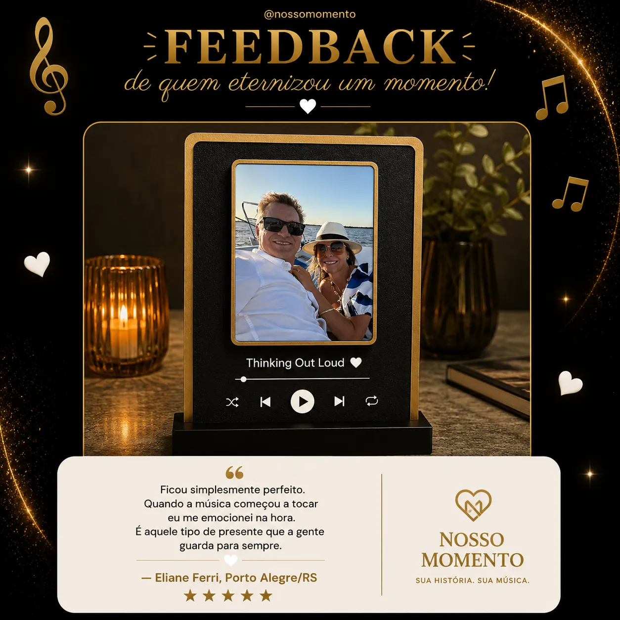 Feedback Eliane Ferri — Nosso Momento